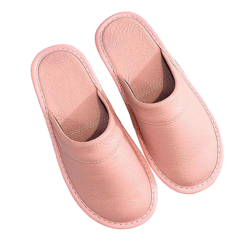 Leather Slippers for Men and Women