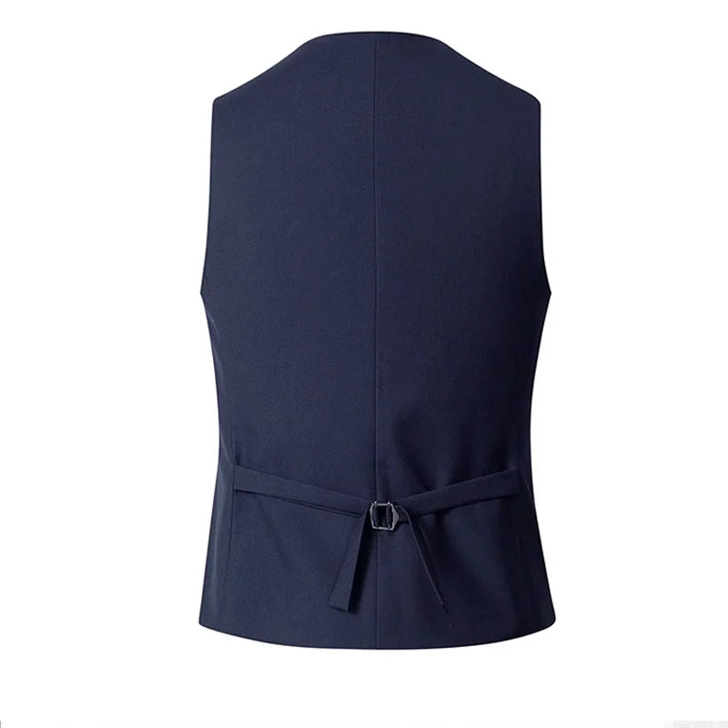 Man Suit Vest Sleeveless Vest