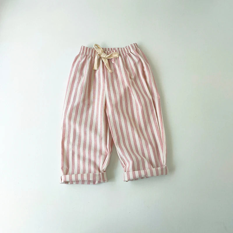 Children's Cotton Stripe Pants