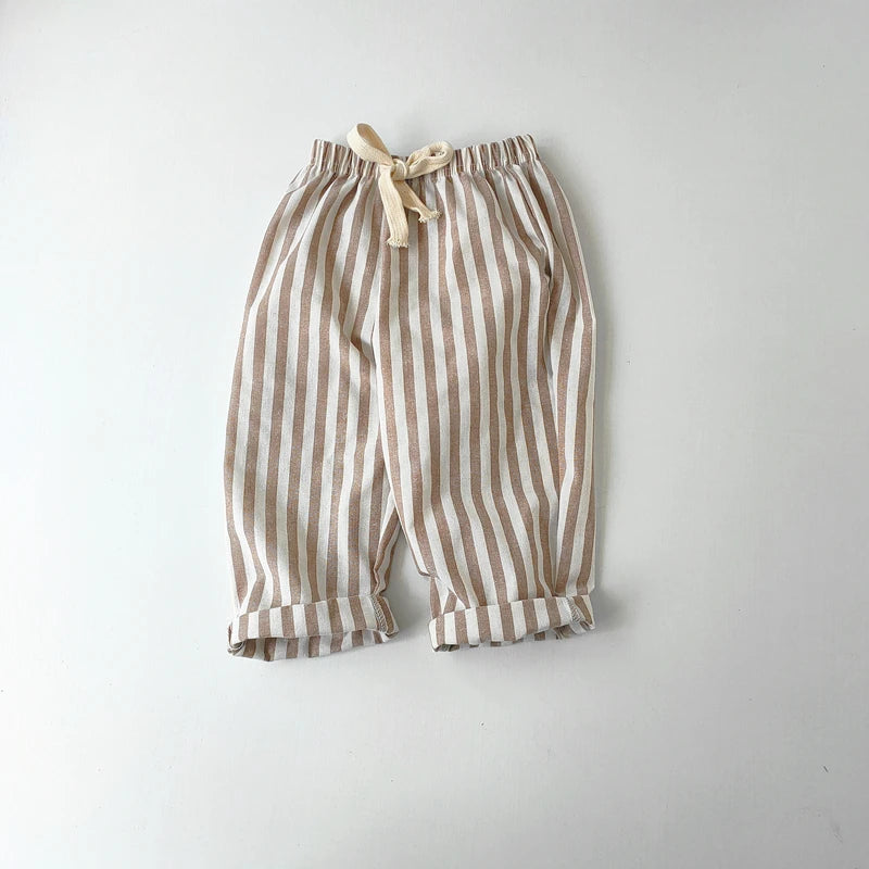 Children's Cotton Stripe Pants