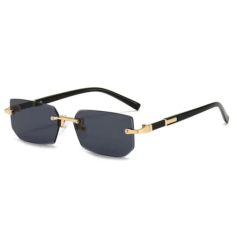 Women Men Square Sun Glasses