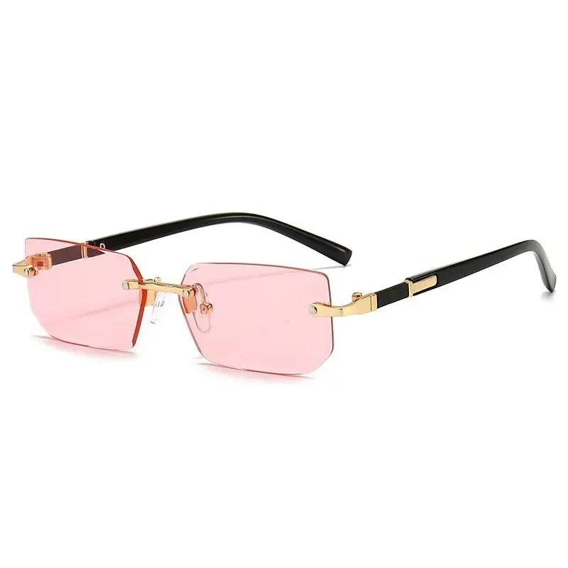 Women Men Square Sun Glasses
