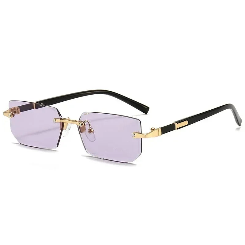 Women Men Square Sun Glasses